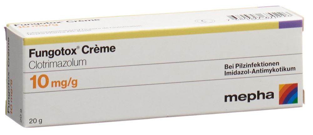 FUNGOTOX Creme 10 mg/g Tb 20 g