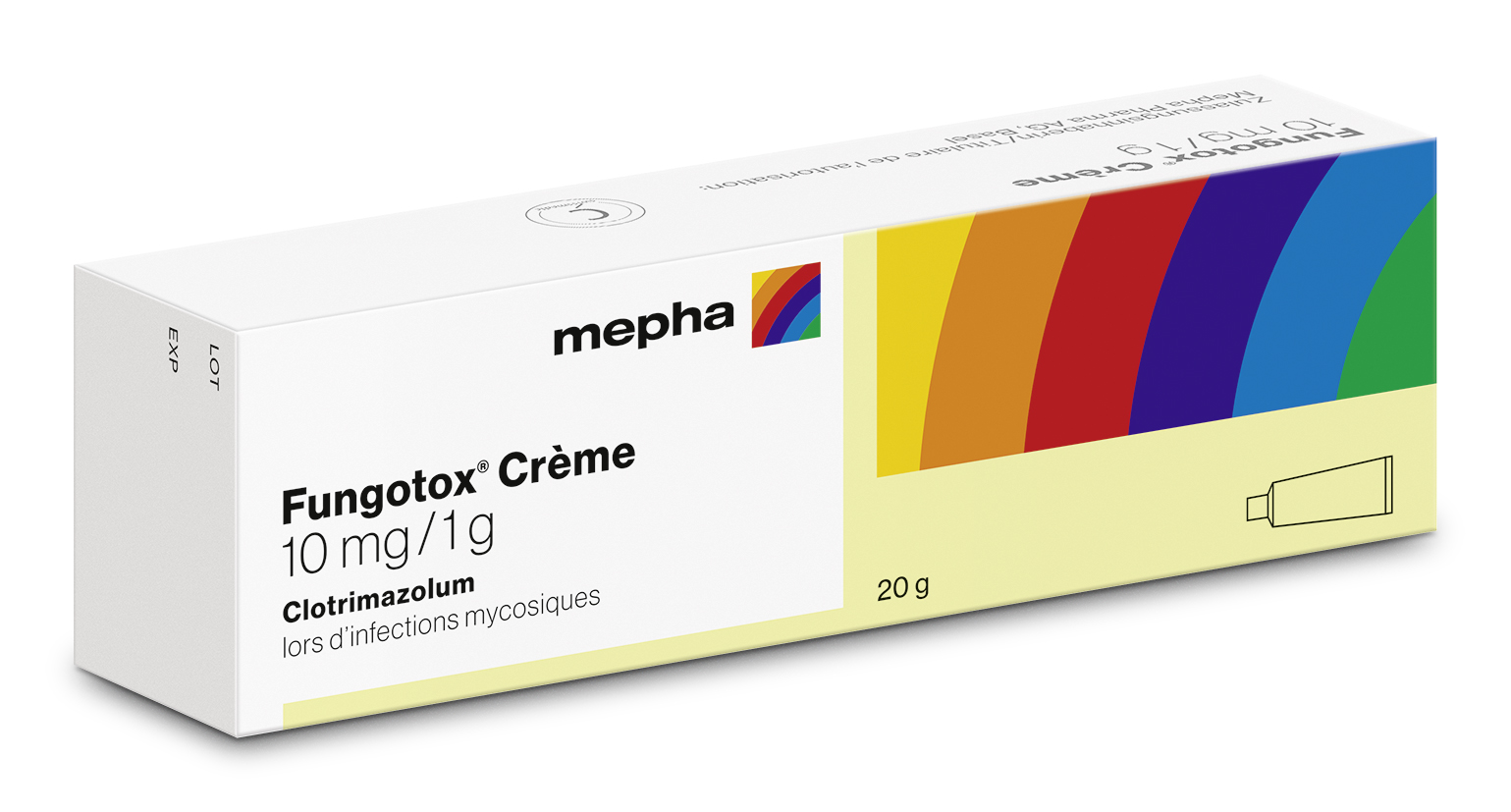 FUNGOTOX crème 10 mg/g tb 50 g, image 2 sur 2