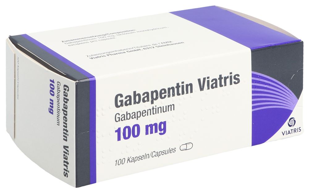 GABAPENTINE Viatris 100 mg, Hauptbild