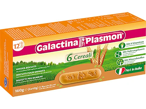 GALACTINA Plasmon 6 Cereali Kinder-Biscuits