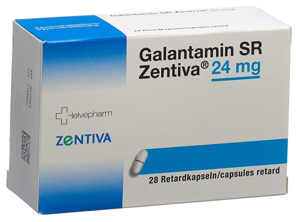 GALANTAMINE SR Zentiva 24 mg, Hauptbild