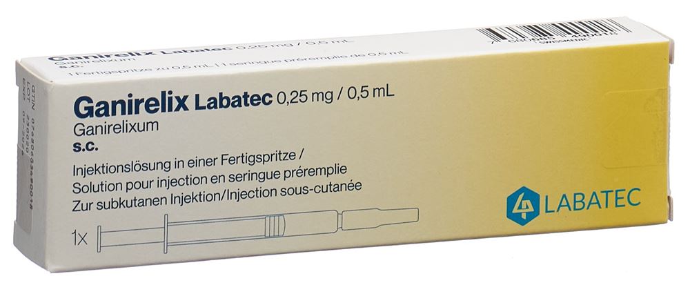 GANIRELIX Labatec 0.25 mg/0.5ml, Hauptbild