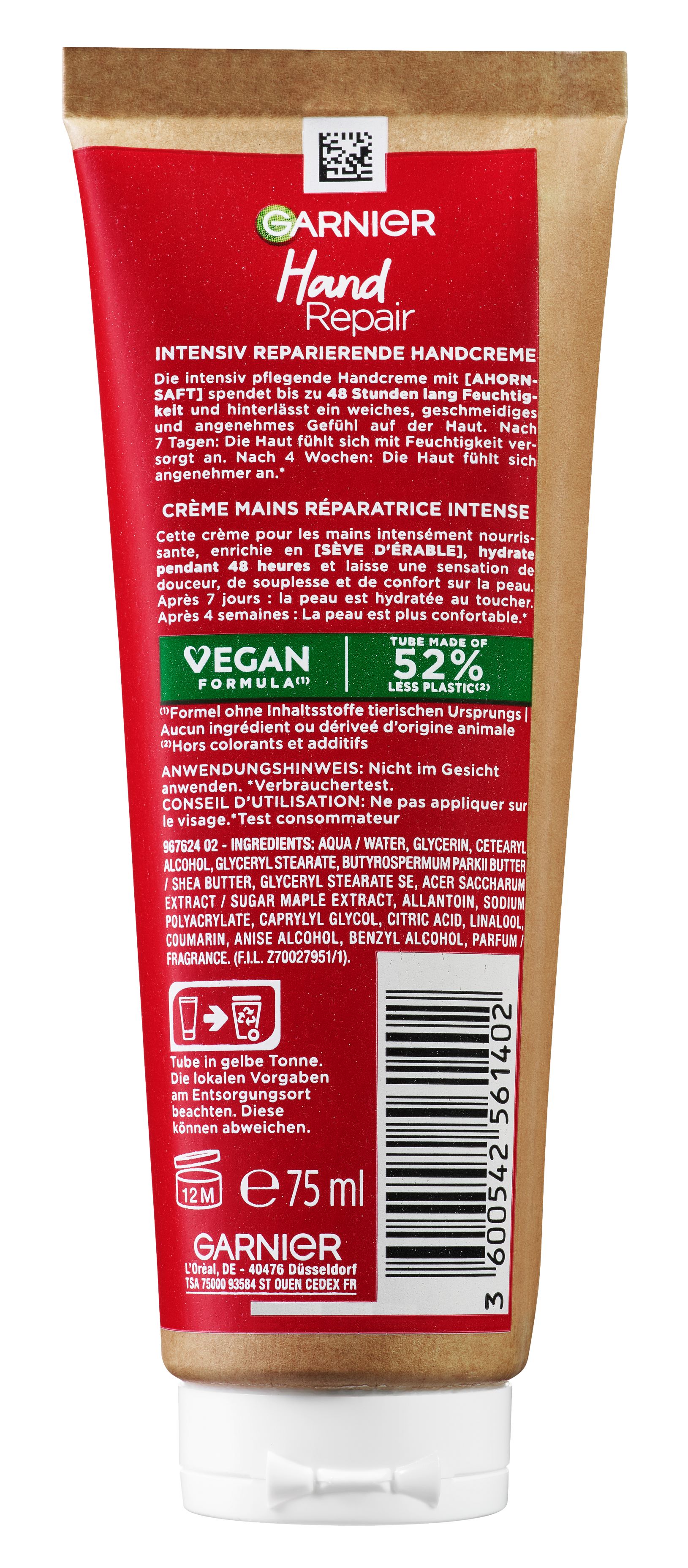 GARNIER BodyRepair Handcreme, Bild 2 von 2