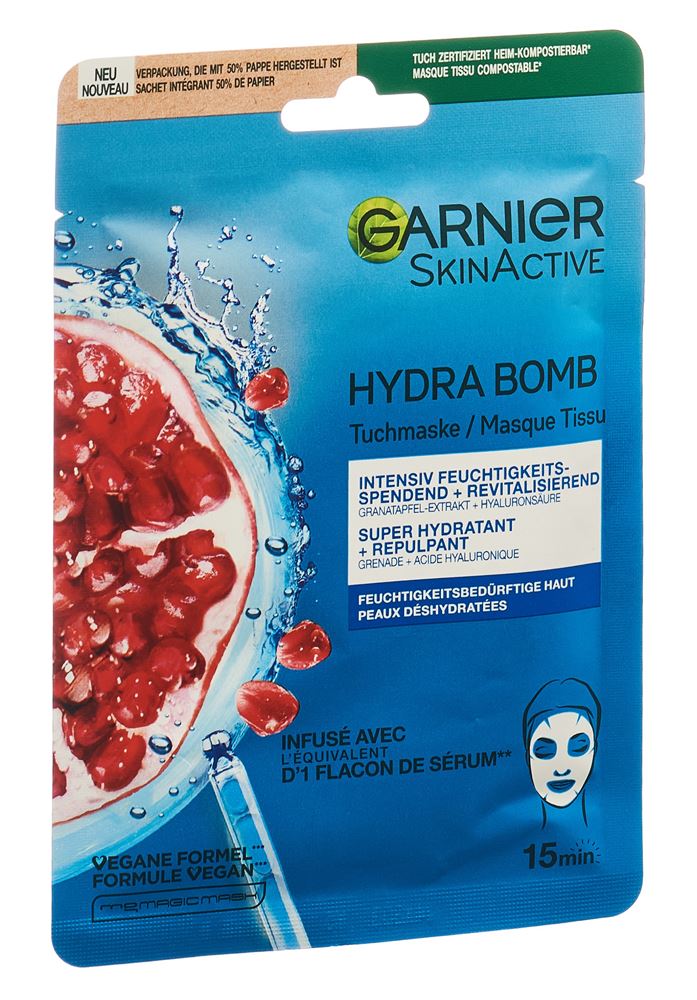 GARNIER Hydra Bomb masque en tissu