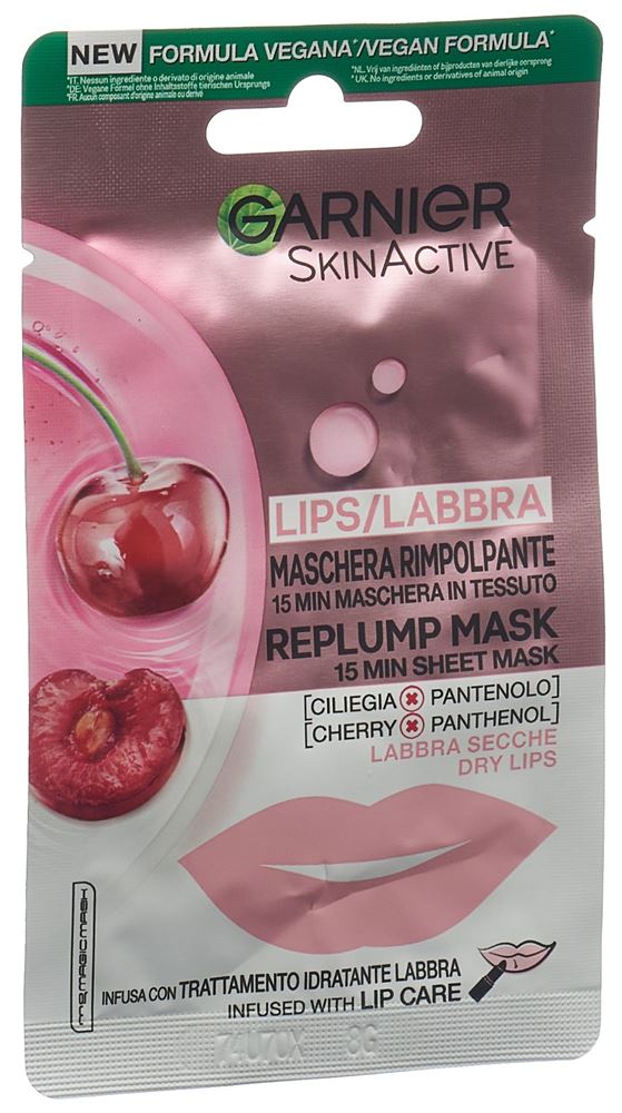 GARNIER Lippentuchmaske
