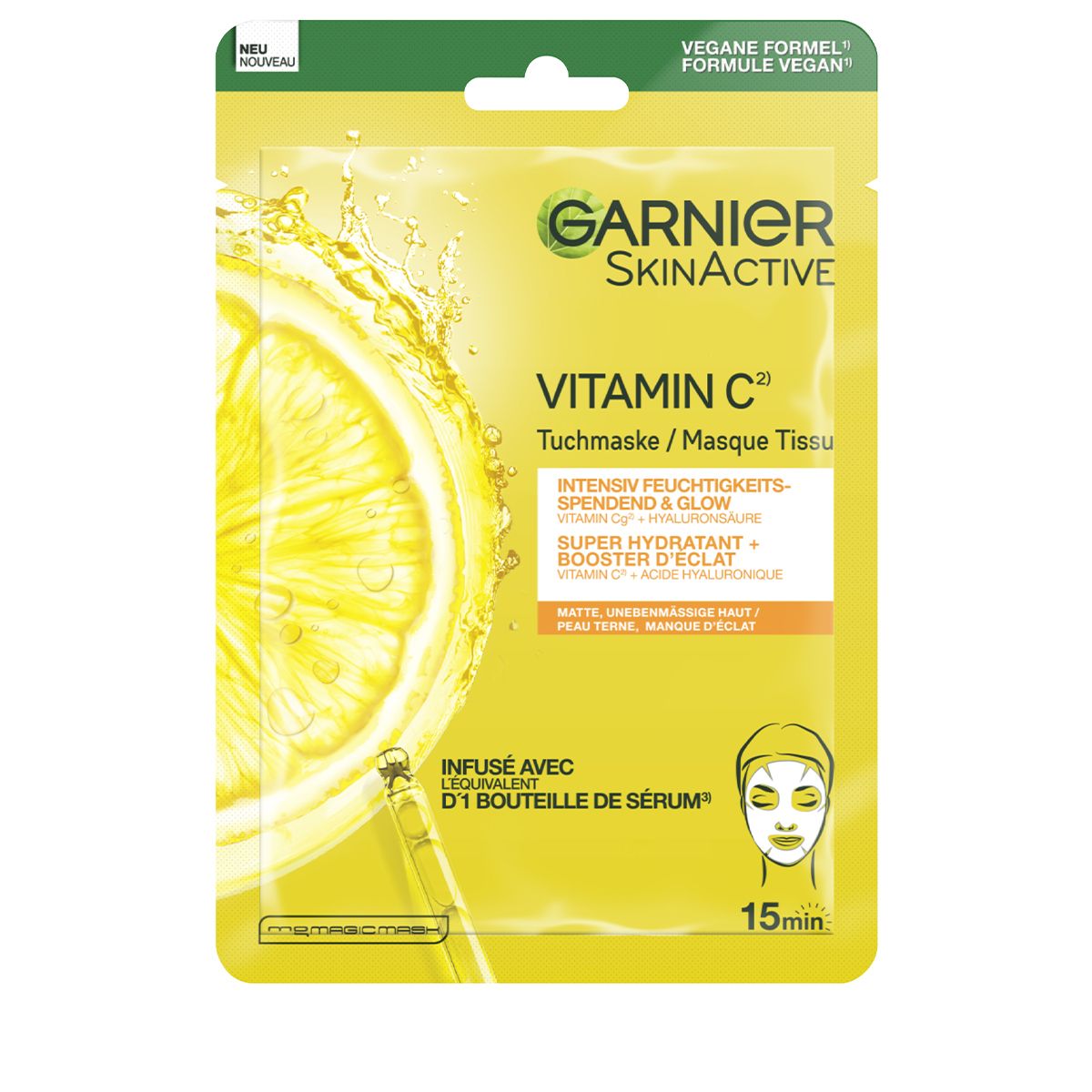 GARNIER masque tissu, image principale