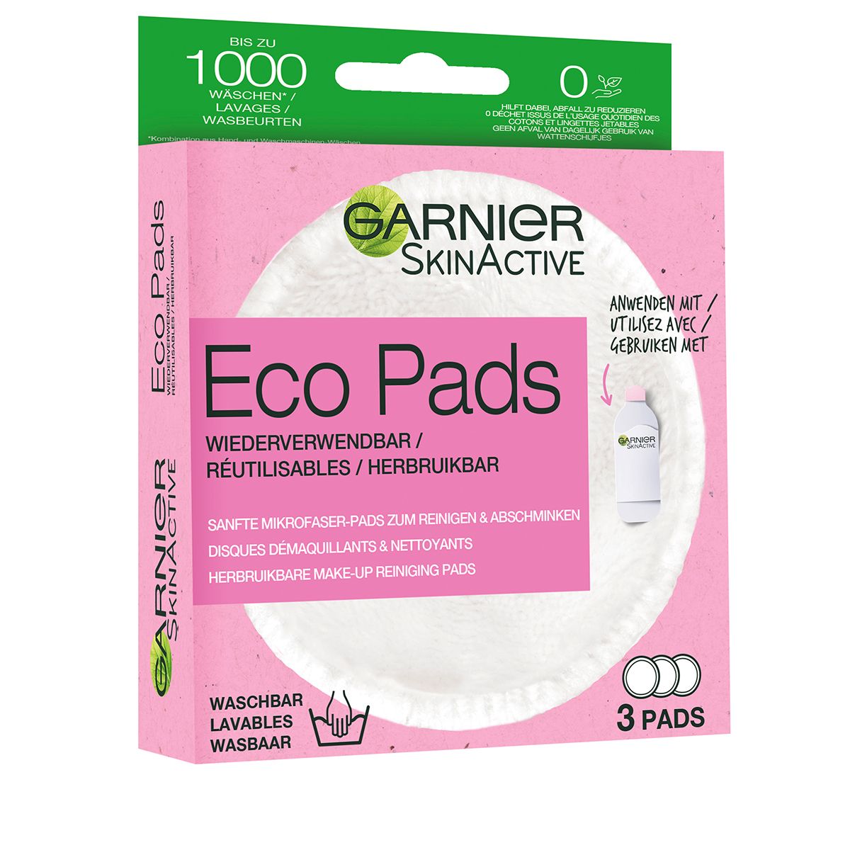 GARNIER SkinActive Micellar Eco Pads