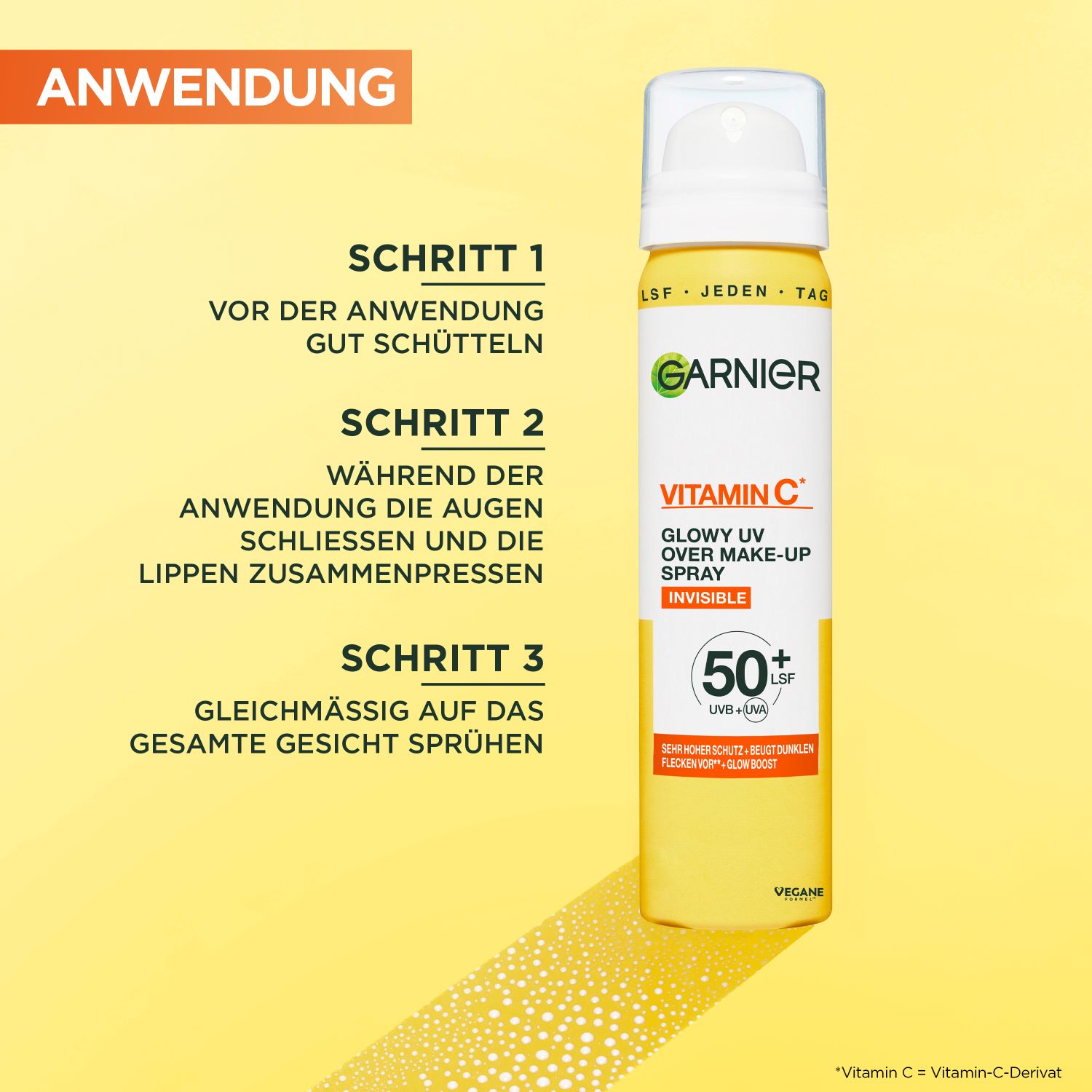 GARNIER SkinActive UV Vitamin C Cover Make-up, image 3 sur 5