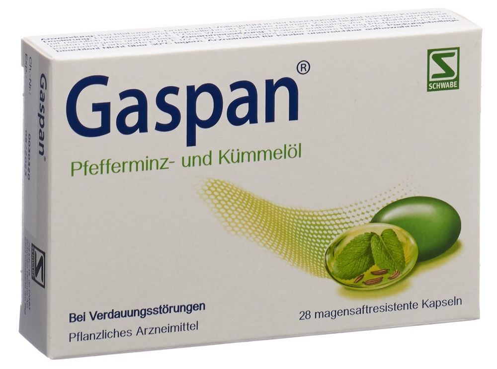 GASPAN Weichkaps magensaftresistent Blist 28 Stk, Hauptbild