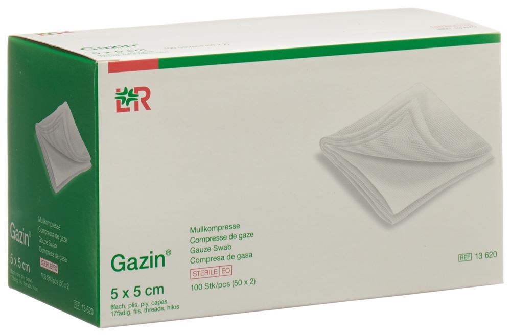 GAZIN compresses de gaze