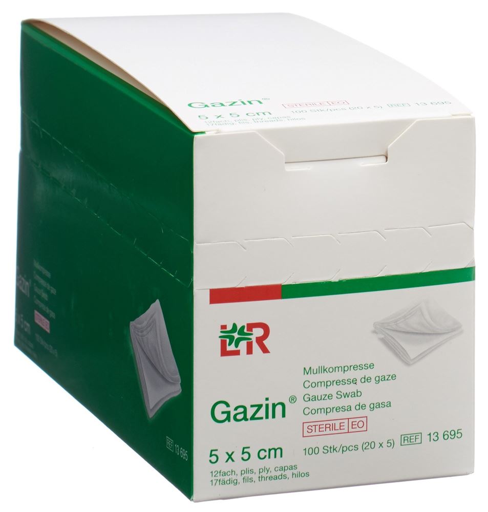 GAZIN compresses de gaze set, image principale GAZIN compresses de gaze set, image principale