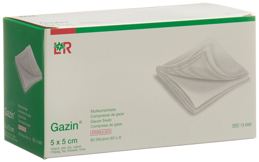 GAZIN Mullkompressen, Hauptbild
