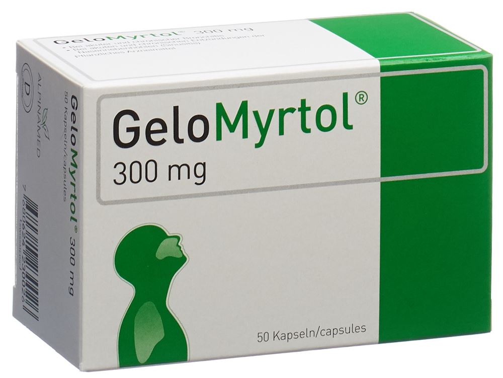 GELOMYRTOL caps moll 300 mg blist 50 pce