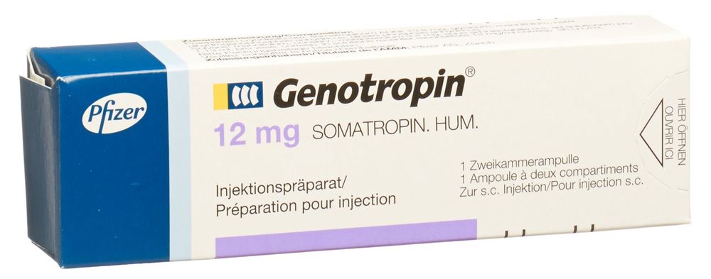 GENOTROPIN Trockensub 12 mg mit Solvens Amp 1 Stk, Hauptbild