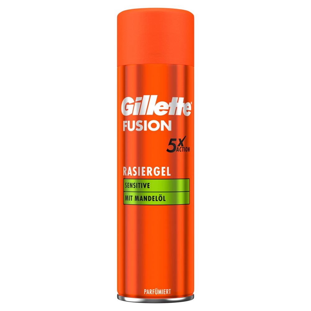 Gillette Fusion5 gel à raser Sensitive, image principale