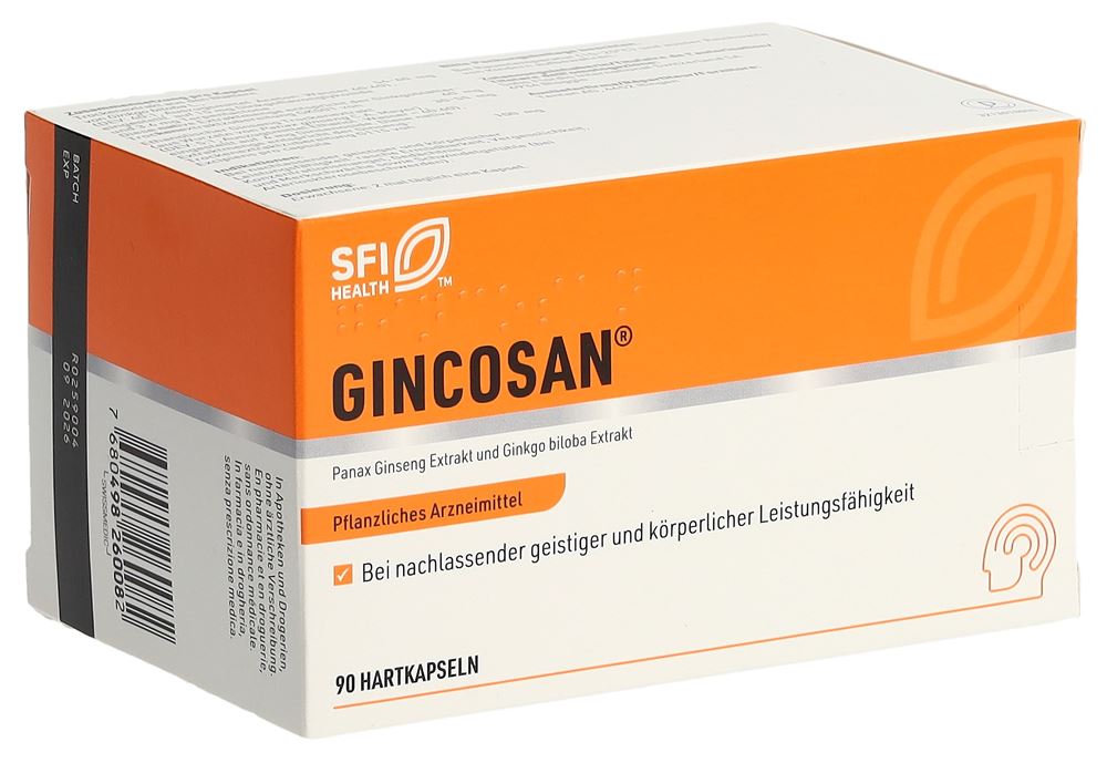 GINCOSAN caps blist 90 pce