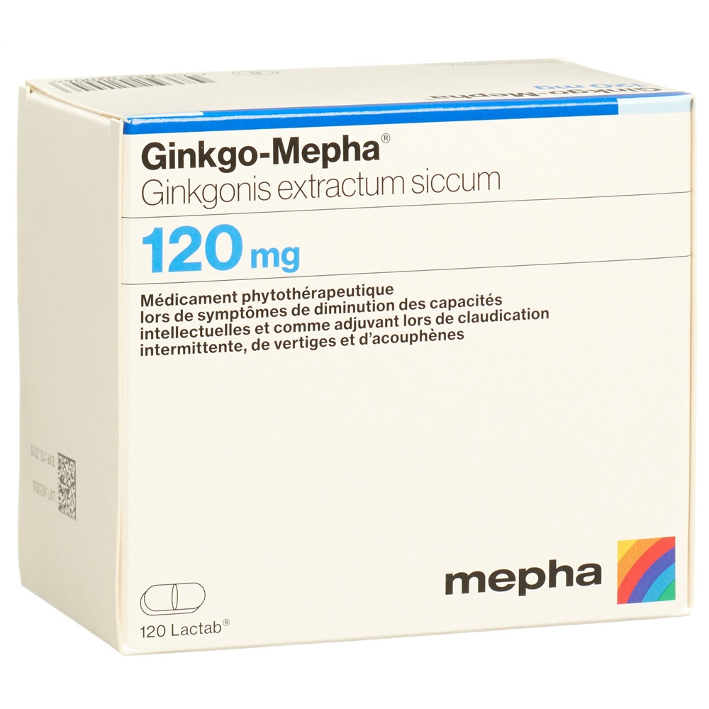 GINKGO Mepha 120 mg, image 2 sur 2
