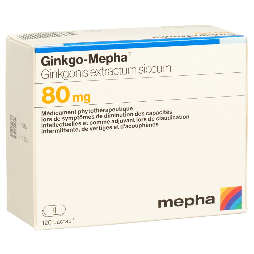 GINKGO Mepha 80 mg, Bild 2 von 2