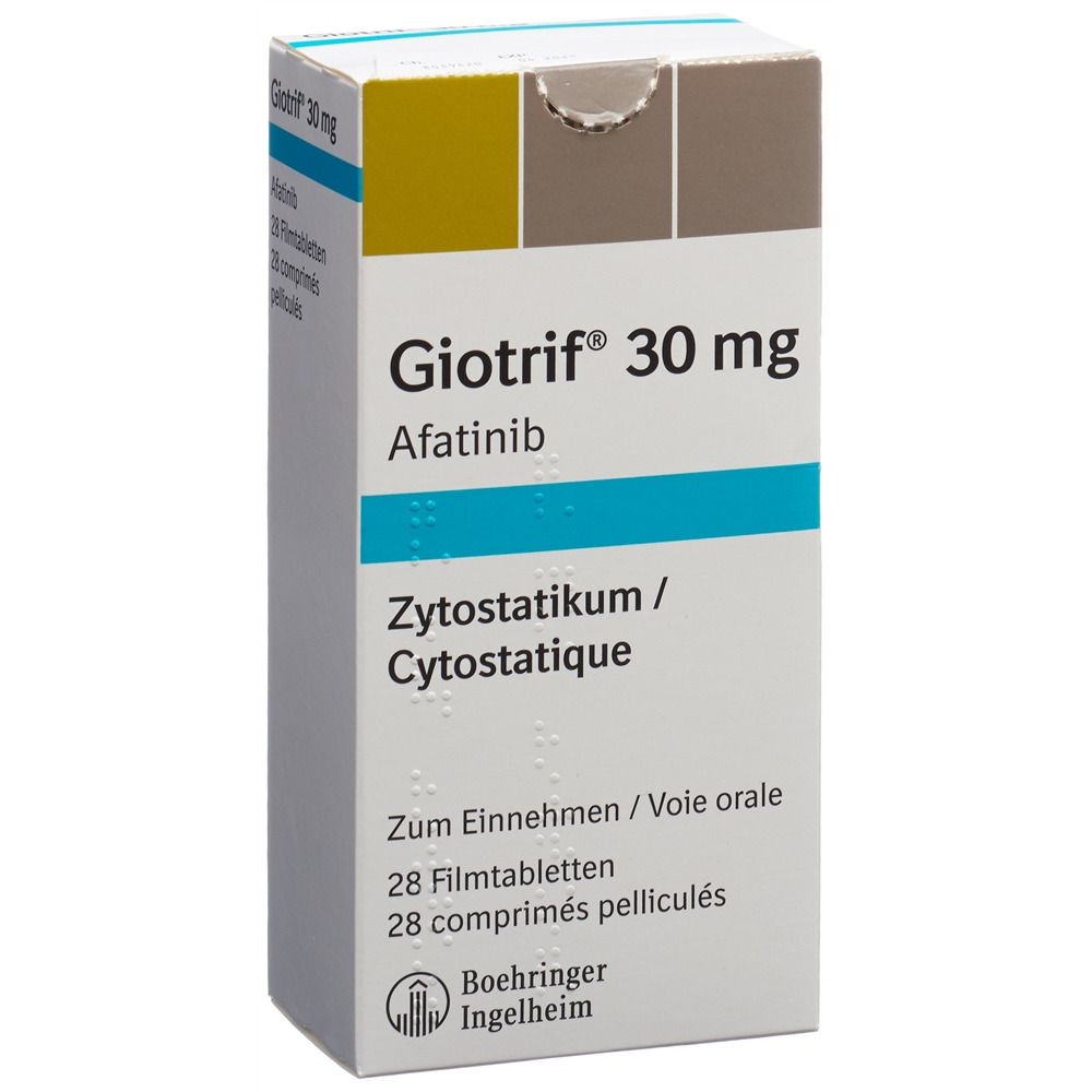GIOTRIF Filmtabl 30 mg Blist 28 Stk, Hauptbild