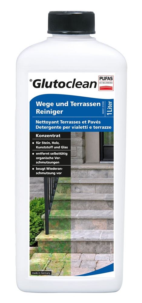 GLUTOCLEAN Wege + Terrassen Reiniger, Hauptbild