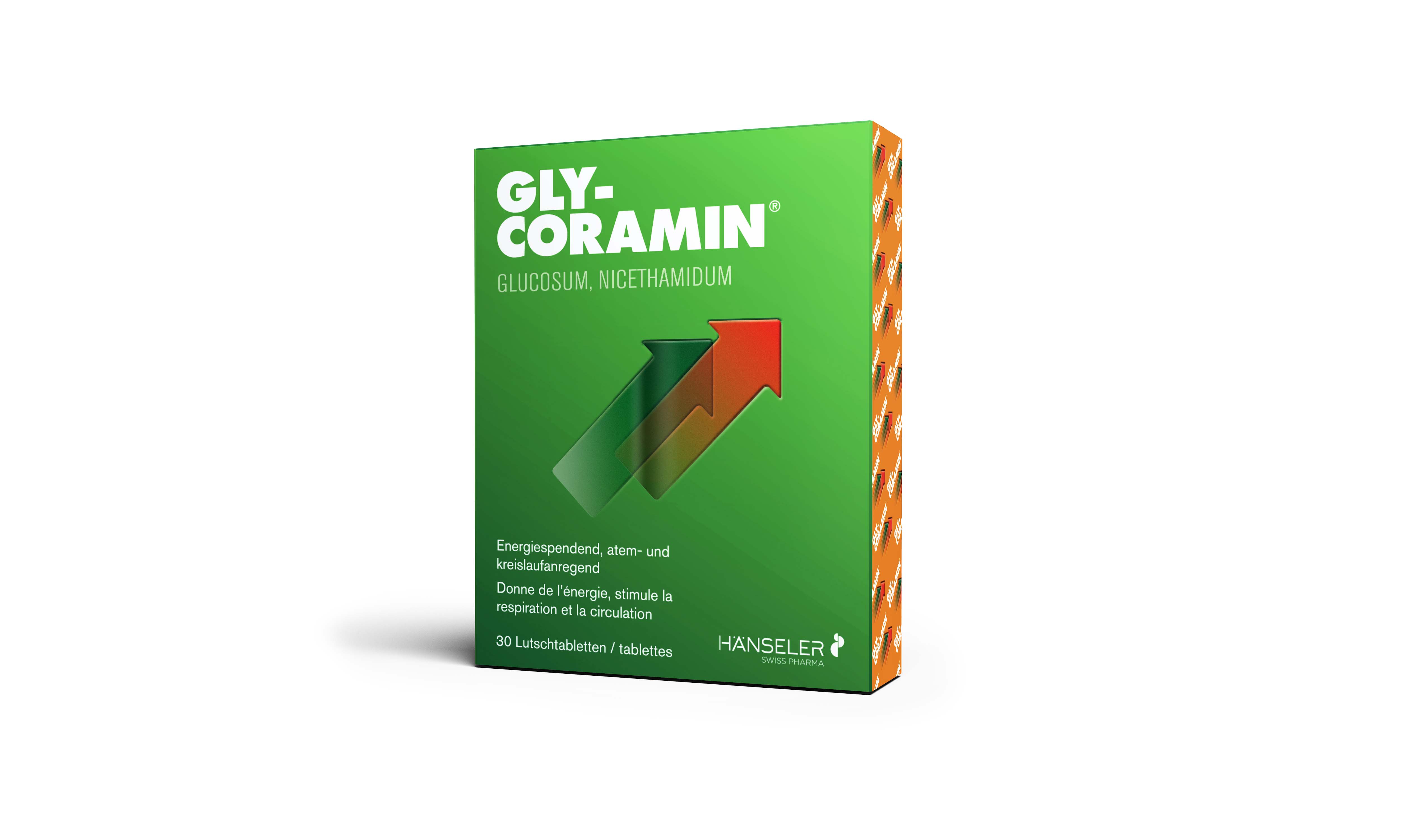 GLY-CORAMIN Lutschtabl 125 mg 30 Stk, Hauptbild