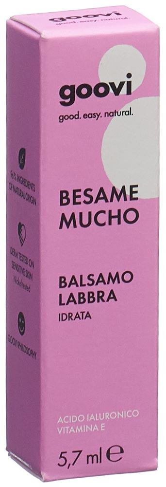 Goovi BESAME MUCHO Baume à lèvres hydratant