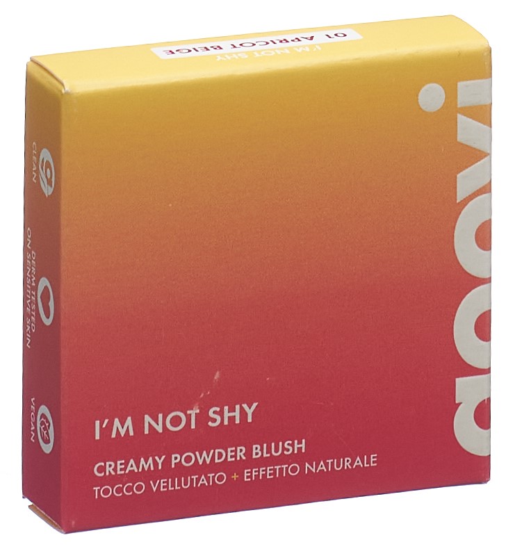 Goovi BLUSH I'M NOT SHY Fard en poudre crémeux