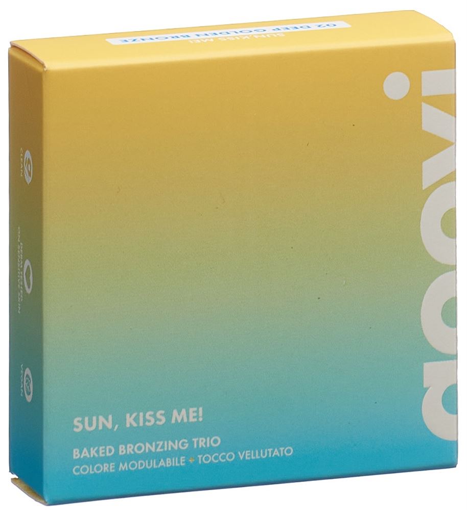 Goovi SUN KISS ME Bronzer Trio Puder, Hauptbild