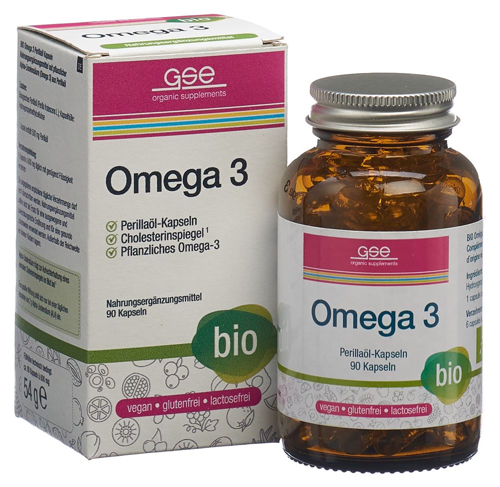 GSE Omega 3 Perilla Öl, Bild 4 von 5