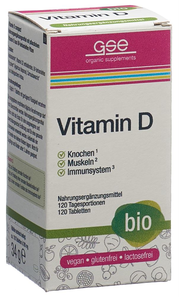 GSE Vitamine D Compact