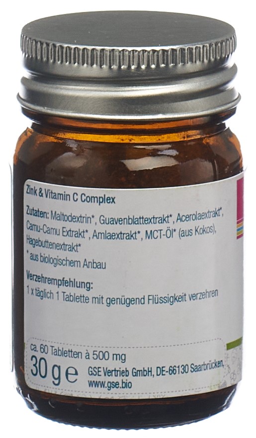 GSE Zink + Vitamin C Complex, Bild 3 von 5