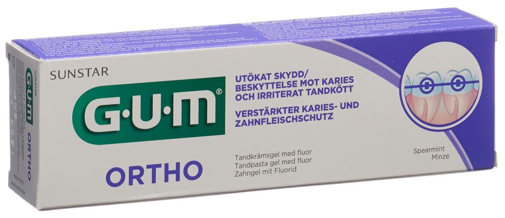 GUM Ortho dentifrice