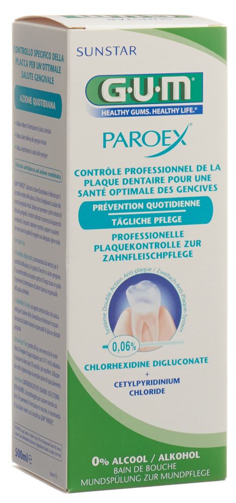 GUM Paroex bain de bouche 0.06 %