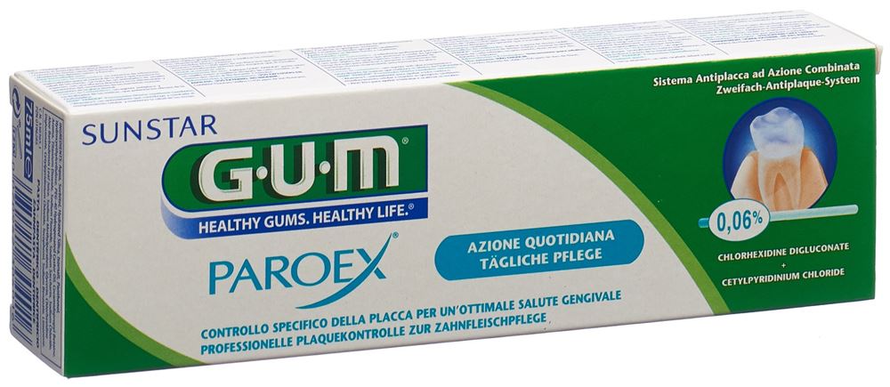 GUM Paroex dentifrice 0.06 %, image principale