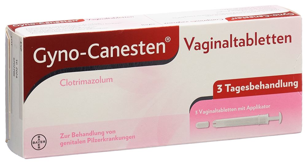 GYNO-CANESTEN Vag Tabl 200 mg Blist 3 Stk