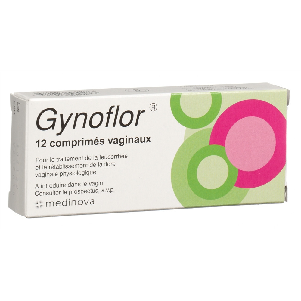 GYNOFLOR Vag Tabl Blist 12 Stk, Bild 2 von 2