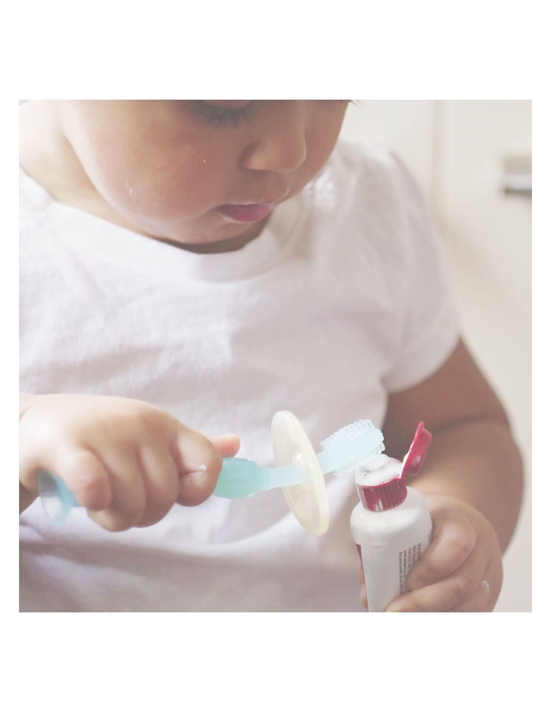 Haakaa brosse à dents 360° pour bébé, image 3 sur 3