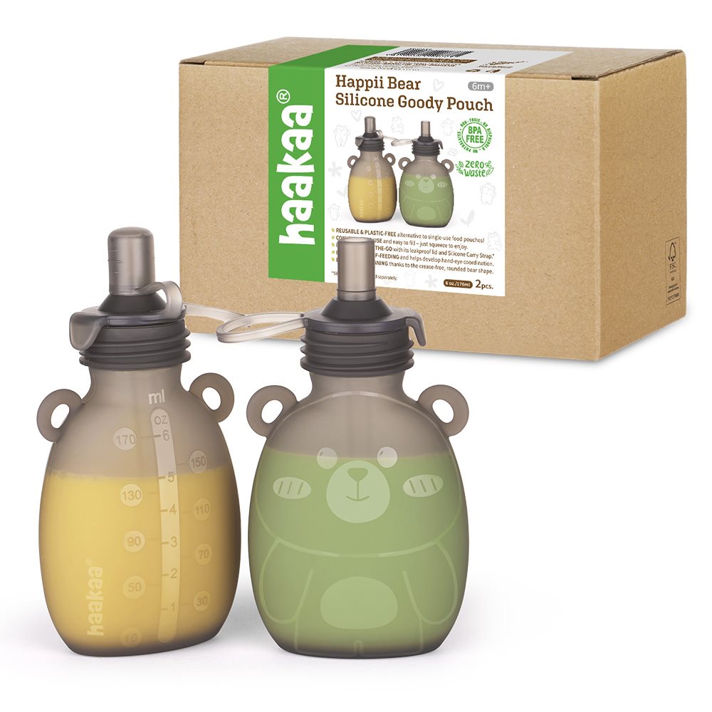 Haakaa pochettes à compote