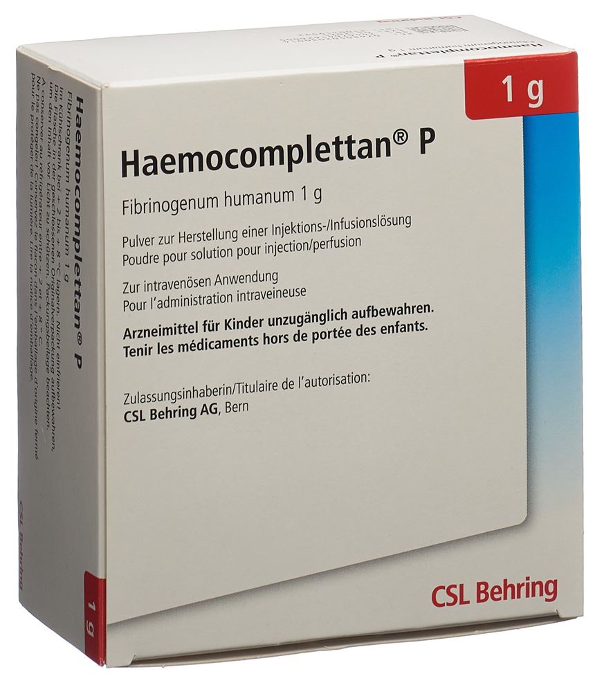 HAEMOCOMPLETTAN P 1 g, image principale