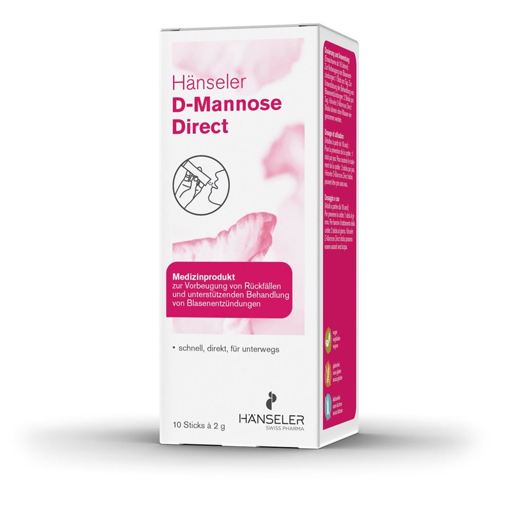 HAENSELER D-Mannose Direct Stick, Hauptbild