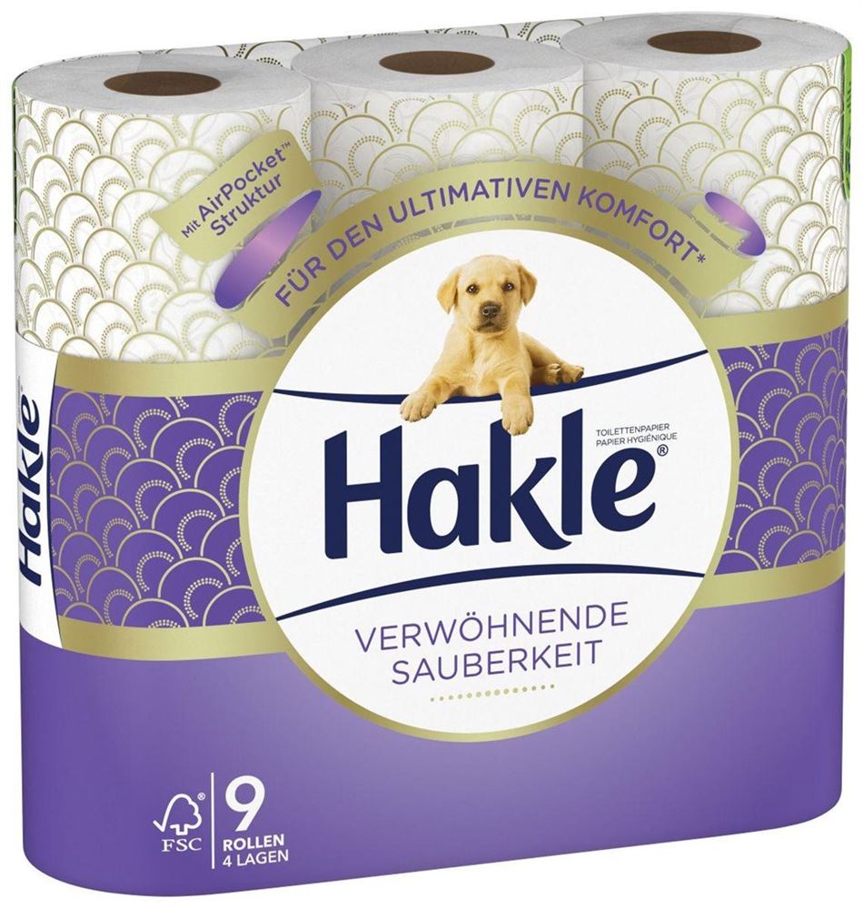 HAKLE propreté moelleuse papier toilette, image principale