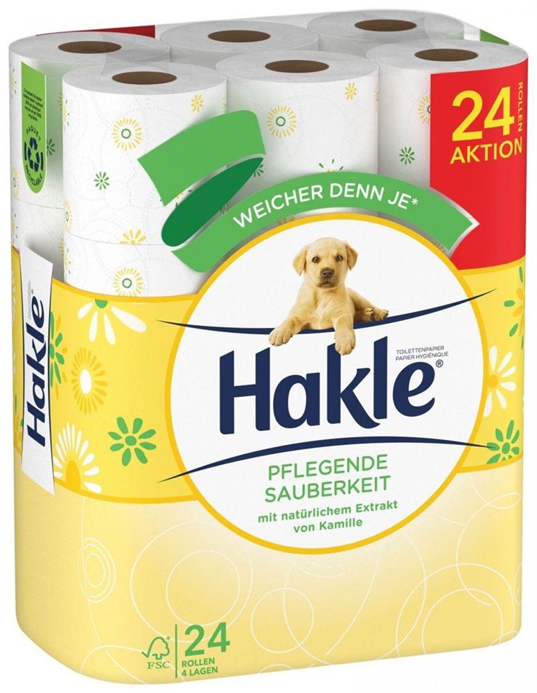 HAKLE Toilettenpapier Pflegende Sauberkeit, Hauptbild HAKLE Toilettenpapier Pflegende Sauberkeit, Hauptbild