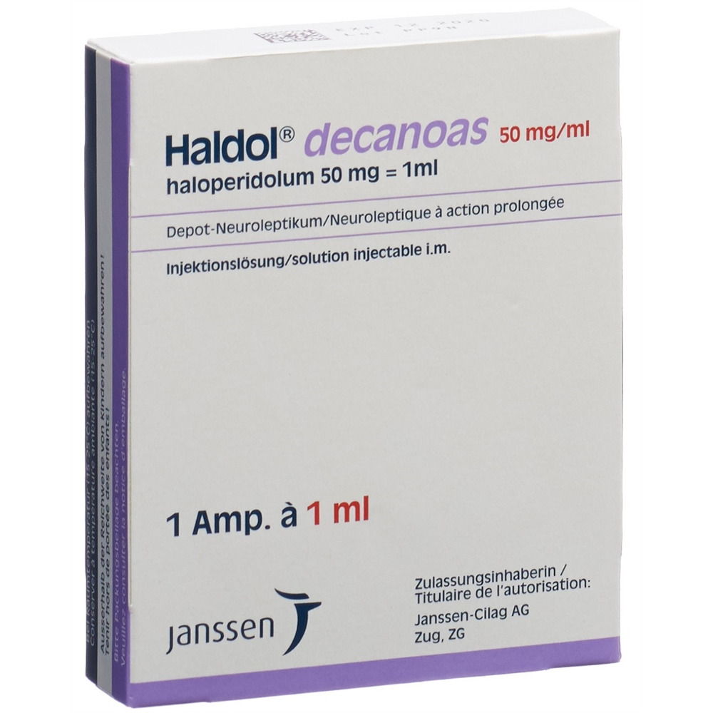 HALDOL decanoas 50 mg/ml, image principale