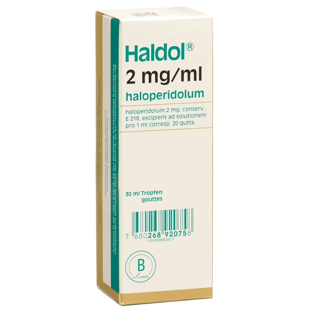 HALDOL gouttes 2 mg/ml fl plast 30 ml, image 2 sur 2