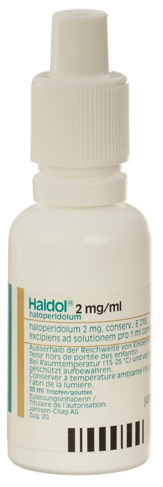 HALDOL gouttes 2 mg/ml fl plast 30 ml, image principale