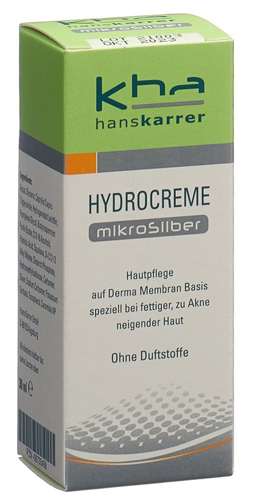 Hans Karrer Hydrocreme MikroSilber, image principale