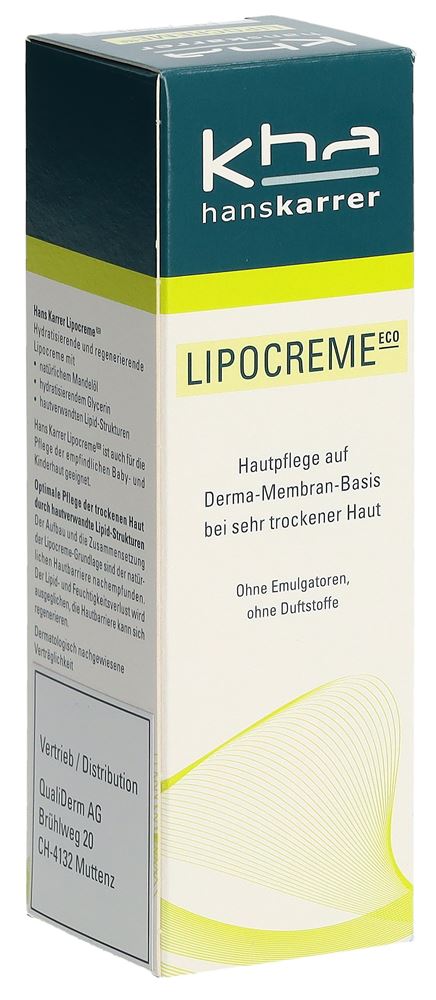 Hans Karrer Lipocreme Eco, Hauptbild