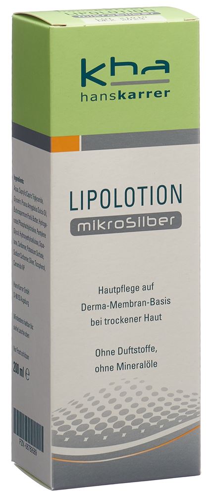 Hans Karrer Lipolotion MikroSilber, image principale