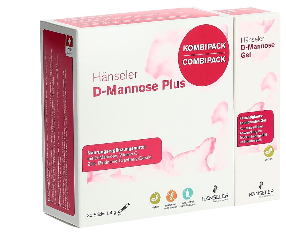 HAENSELER Kombi D-Mannose Plus + Gel