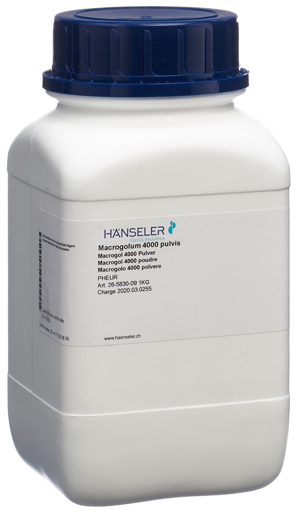 HAENSELER macrogolum 4000 pulvis, image principale